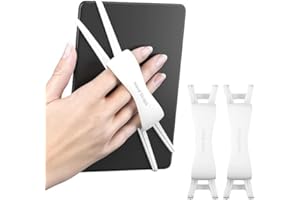 2 Pack Comfortable Hand Strap for Kindle and Tablets, Kindle Accessories for Reading in Bed, Secure and Lightweight Grip Hold