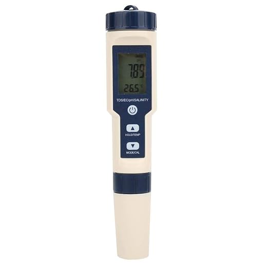 5 in 1 Multifunctional PH/Salinity/Temp/TDS/EC Meter Portable Digital