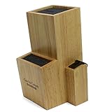 Olivewood Knife Holder with Kapoosh Insert