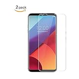 [2PACK] for LG V30 Tempered Glass Screen Protector,Timbay[Case Friendly][9H Hardness][Bubble Free] Tempered Glass Screen Protector for LG V30