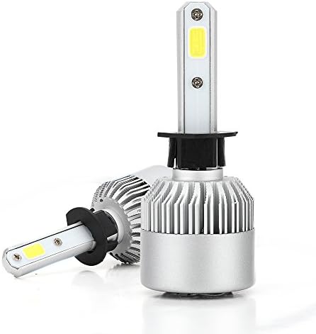 LED Headlight Bulbs,Greshare Headlamps All-in-One Conversion Kit - 200W,20000LM,6000K Cool White. (H1)