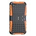 Korecase Phone Case for iPhone Samsung Cell Phone, Armor Heavy Duty Protection Rugged Dual Layer Hybrid Shockproof Case Protective Cover (i4 Orange)