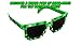Pixel Party Toys Miner-Themed Party Favor Bags (8-Pack) - Birthday Party Supplies Kit Includes Goody Bags, Stickers, Wristbands, Mini Character Toys, Balloons and One Bonus Pair of Sunglasses