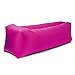 Sleeping Cloud Inflatable Lounger Bag Ripstop - Outdoor Hammock Portable Air Sofa Bag - Hangout Air Couch Sleeping Bag For Hiking Camping Picnics&Music Festivals (Rose)