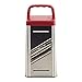Rachael Ray Tools and Gadgets Stainless Steel Box Grater for Vegetables, Chocolate, Hard Cheeses, and more, Red(9.43 x 8.84 x 8.06 inches)