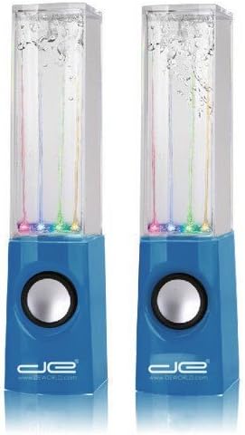 DE Dancing Water Speakers Blue