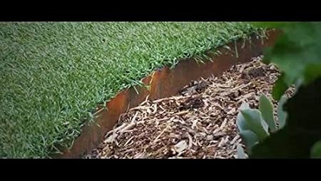 CORE Edge - Borde de jardín de acero flexible (100 mm, 5 por ...