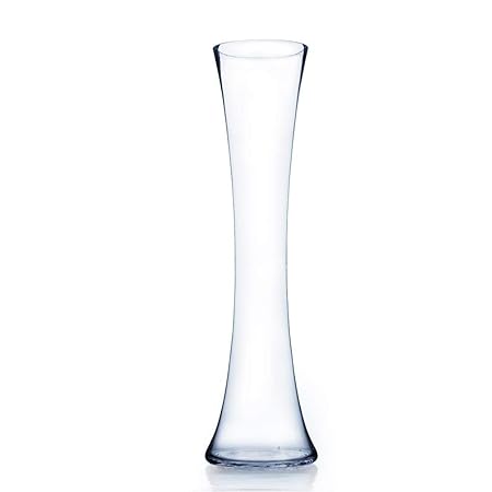 Wgv Clear Tall Convaed In Cylinder Bud Glass Vase 27 Inch Amazon