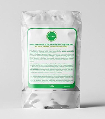 ECOCERA Silver and copper mask for acne skin 100g