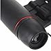 Qiorange Outdoor Lightweight & Durable Adjustable Mini 30x60 Folding Zoom Binoculars ,Travel Zoomwith Black Carry Bag and Clean Cloth