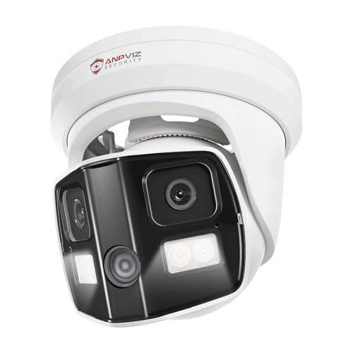 Anpviz 4K Dual Lens PoE IP Camera