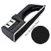 Kitchen Knife Sharpener - Chef Knife Sharpening for Straight Blade and Serrated knives, Multifunction 2-stage Manual Knife Sharpener with Diomand Abrasives, Sharp and Safe