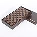Women's Checkered Zip Around Wallet Purses RFID Card Holder Leather