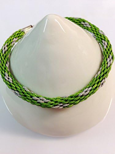 Green and grey men kumihimo bracelet, outdoor bracelet, adventure bracelet, boyfriend gift, handmade bracelet