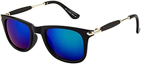 Cockscomb | New Design ClubMaster Sunglass Black Frame And Blue, Orange Mercury Wayfare Sunglass UV400 - UV