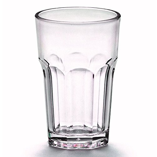 2 unzerbrechliche Latte Macchiato Gläser aus hochwertigem Kunststoff(Polycarbonat) ca. 300 ml - stapelbar – Bild 3