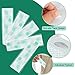 Toilet Seat Covers Disposable Potty Training Seat Covers Waterproof & Non-Slip Individually Wrapped 10 Counts Universal Size for Adults, Kids & Toddler