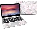 Rosa Marble Protector Skin Sticker Compatible with Asus Chromebook C302 - Ultra Thin Protective Vinyl Decal Wrap Cover