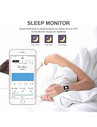 GFiD Smart Watch with ECG+PPG,Health Fitness Heart Rate & Blood Pressure & Sleep Monitor Compatible for iOS & Android, Waterproof Graphene Screen, Calorie Step Counter for Men Women Kids