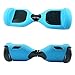 [WheelElite] Silicone Case Scratch Protector Wrap Rubber Cover Protective Skin for 6.5 Inch Hover Board 2 Wheels Balance Scooter (Blue-Full)
