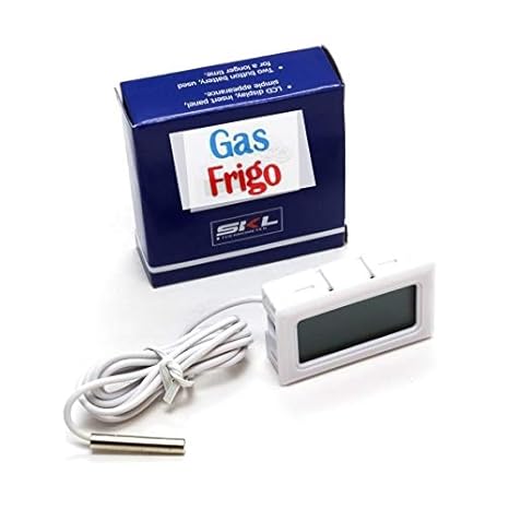 termómetro digital LCD con Sonda nevera cocina acuario ambiente ...