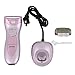 Women's Electric Shaver by JTrim SilkTouch Close Shave Wet Dry Lady Body Groomer Rechargeable Personal Razor Bikini Trimmer Attachment Ladies in Pink JPT-LS300 Jay's Products