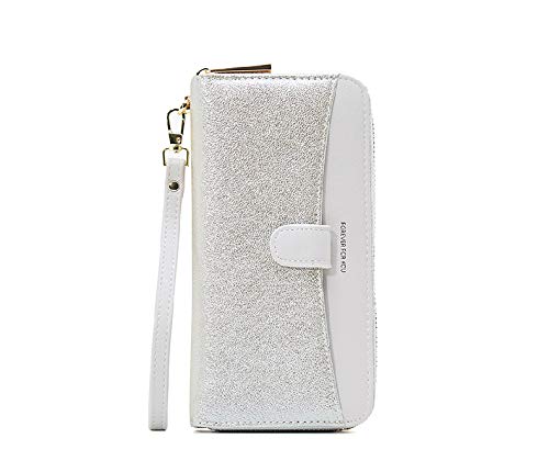 CYBERNOVA Womens Long Wallets Zipper Ladies PU Leather Purse Organizer Travel Wallet -140