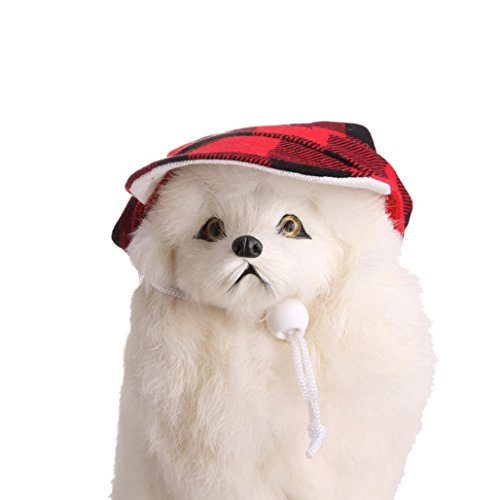 image for Nacome Dog Hat, Pet Baseball Cap Dogs Sport Hat Visor Cap with Ear Hol
