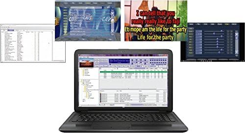 CAVS PO 101 17 Laptop Karaoke Machine, Ideal for Entertainment, 400K Song Capacity, 17.3" Wide Screen Display, HDMI Connector for TV, Stereo RCA connector for Music