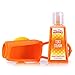Bac-Pac Buddies - Reusable Hand Sanitizer - Bundle Pack - Travel Size Scented Gel On-the-Go Bottles (1oz, 3 Pack, Emoticons)