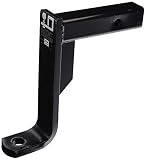 Draw-Tite 2706 9" Ball Mount (1" Ball Hole/9-3/4" Rise/11" Drop), Black