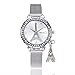 Balakie Women's Watch, Fashion Ladies Business Watch Eiffel Tower Stainless Steel Quartz Wrist Watch