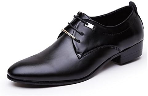 Orcworld Men's Lace Up Pointed Toe Oxford Dress Shoes