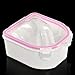 IDS Nail Spa Bowl, Professional Acetone Resistant Soak Off Warm Nail Soak Bowl Manicure Tool