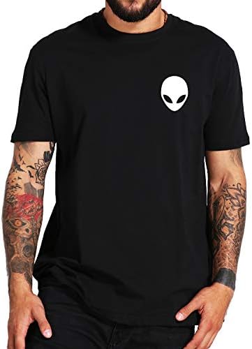 Men's Funny Humor Believe UFO Alien T Shirt
