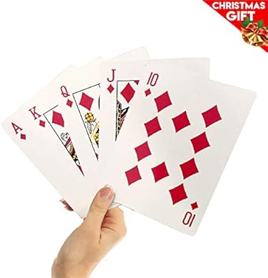 5 X 7 Giant Playing Cards Novelty Jumbo Cards For Kids Teens