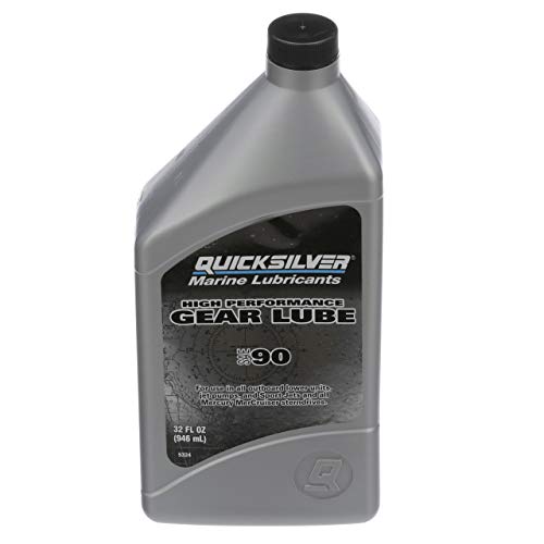 Quicksilver 802891Q05 High Performance SAE 90 Gear Lube and Pump Kit