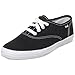 Keds Original Champion CVO Canvas Sneaker (Toddler/Little Kid/Big Kid),Black/White,4 M US Big Kid