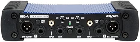 PROEL CAJA DE INYECCION ACTIVA STEREO DB2A: Amazon.es: Instrumentos musicales