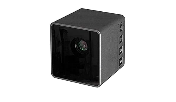 Glomixs Mini Cube Projector, DLP 1080P HD Home Cinema Projectors ...