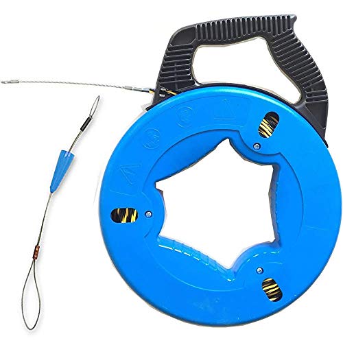 image for ezitown 3 core woven wire puller set 30meters 100FT cable pulling elec