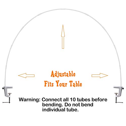 IDAODAN Table Balloon Arch Kit Adjustable [2019 UPGRADED] for Baby Shower, Birthday, Wedding, Festival, Graduation Decorations and DIY Event Party Supplies - Thumbnail 2