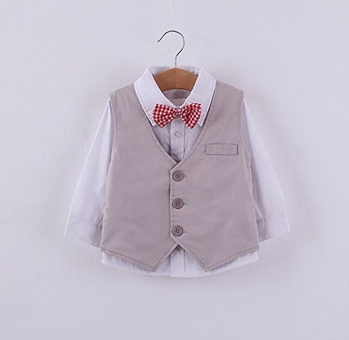StylesILove Baby Kid Boy Formal Wear Shirt, Vest and Pants 3-pc (100/2-3 Years)