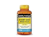 Mason Vitamins Horny Goat Weed Plus Masc Extract Results in 90 Minutes, 60-Count