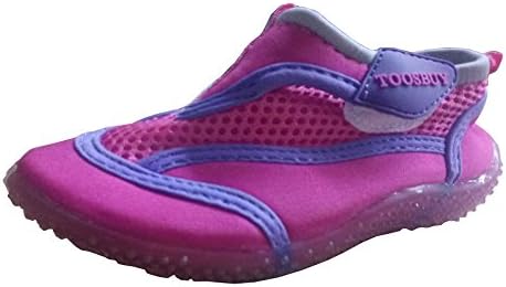 TOOSBUY Childrens Slip-On Athletic Water Shoes/Aqua Socks (Toddler/Little Kid) P19
