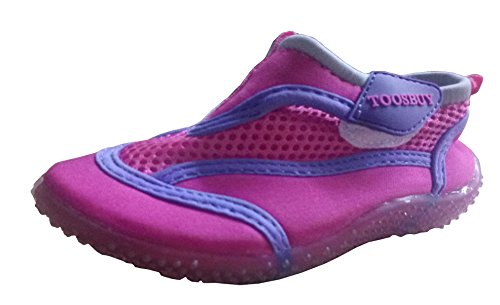 TOOSBUY Childrens Slip-On Athletic Water Shoes/Aqua Socks (Toddler/Little Kid) P19