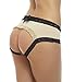 Sofishie Ruffle Back Midnight Bow-Tie Panties - Apricot - XL