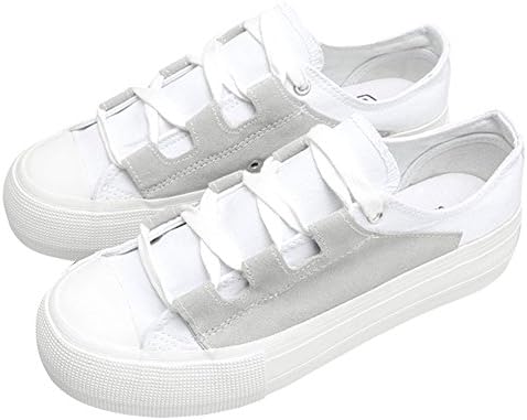 Domba Men's Classic Round Toe Lace-Up Comfortable Fit White Fashion Sneakers Shoes 11 White