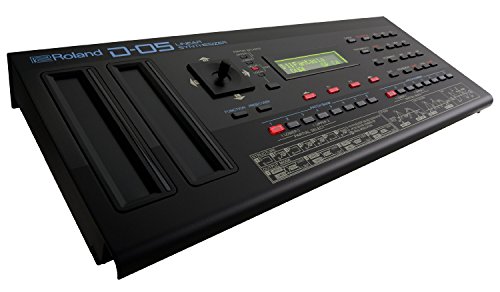 Roland D-05 Sound Module Synthesizer with K-25M Keyboard & Magma 48003 CTRL Case