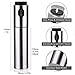Besmon Olive Oil Sprayer Stainless Steel Refillable Bar Bottles for Cooking, Salad Oil Dressing,BBQ, Grilling and Roasting, 100ml Food Grade Cooking wine & Vinegar Sprayer